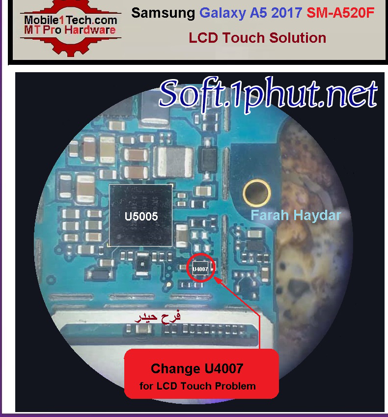 Samsung A5 2017 LCD Blacklight