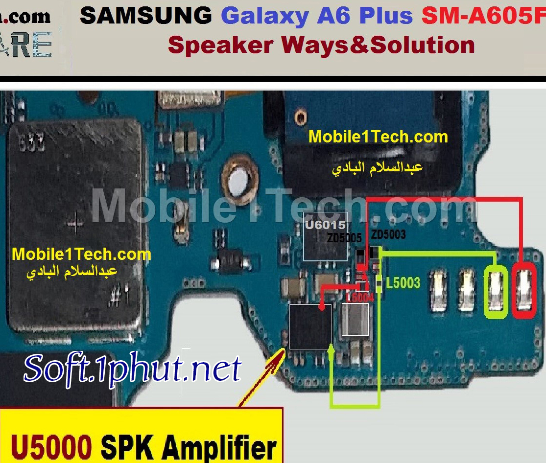 Samsung A6 Plus Speak Way