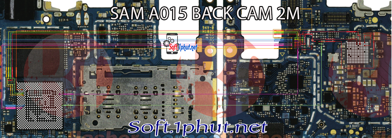 SƠ ĐỒ SỬA CHỮA CAM SAU SAMSUNG A015 A01