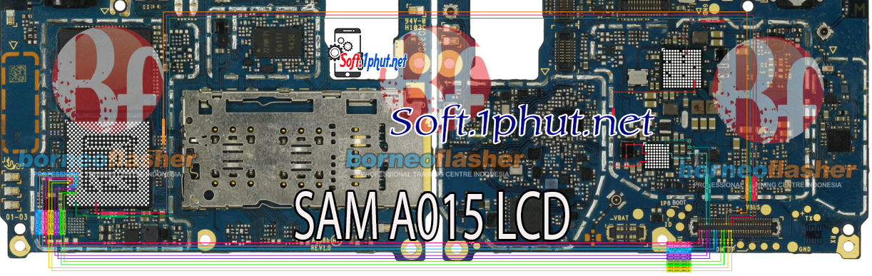 SƠ ĐỒ, GIẢI PHÁP SỬA CHỮA SAMSUNG A01, A015 LỖI MẤT HIỂN THỊ MÀN HÌNH