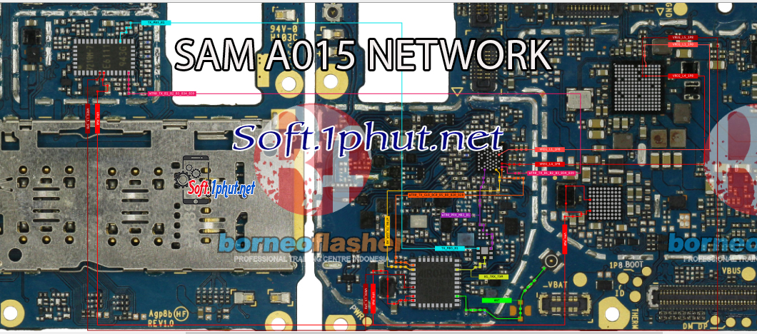 SƠ  ĐỒ SỬA CHỮA MẠNG SAM A015