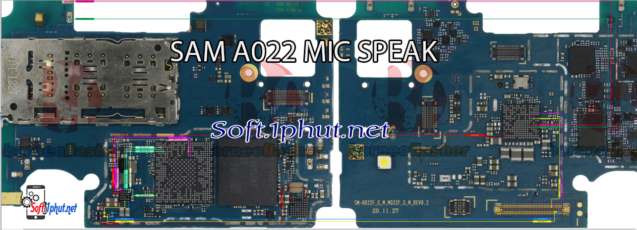 SƠ ĐỒ SỬA CHỮA MIC NÓI SAM A022