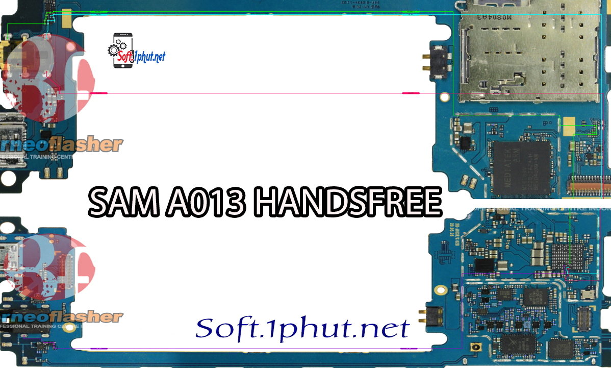 Sơ đồ sửa chữa Handsfree Sam A013