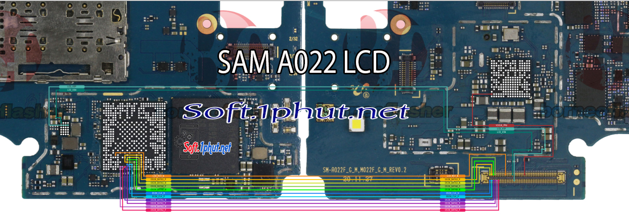 SƠ ĐỒ SỬA CHỮA MÀN SAM A022