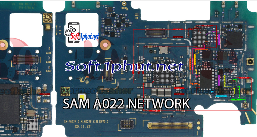 SƠ ĐỒ SỬA CHỮA MẠNG SAM A022