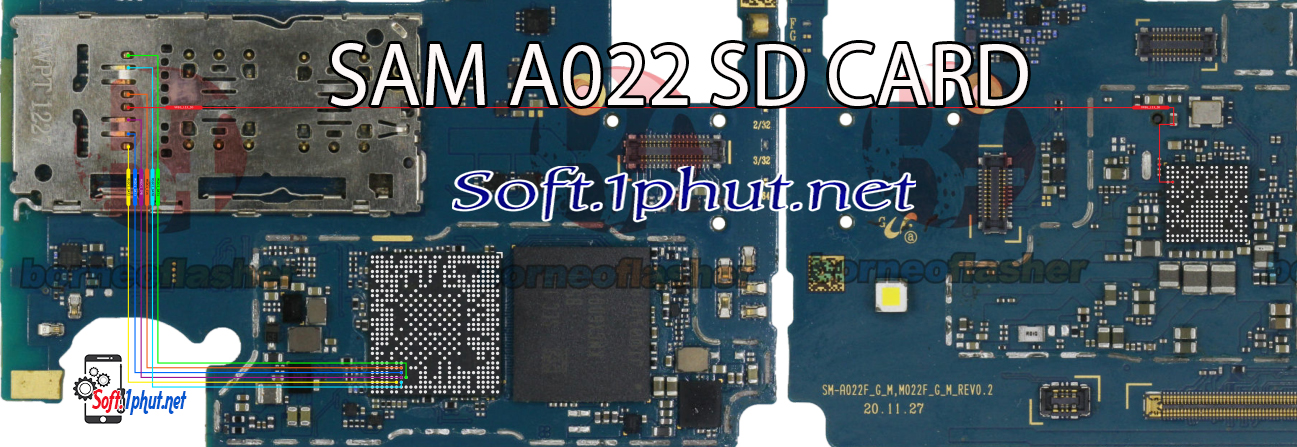 SƠ ĐỒ SỬA CHỮA LỖI THẺ NHỚ SAM A022