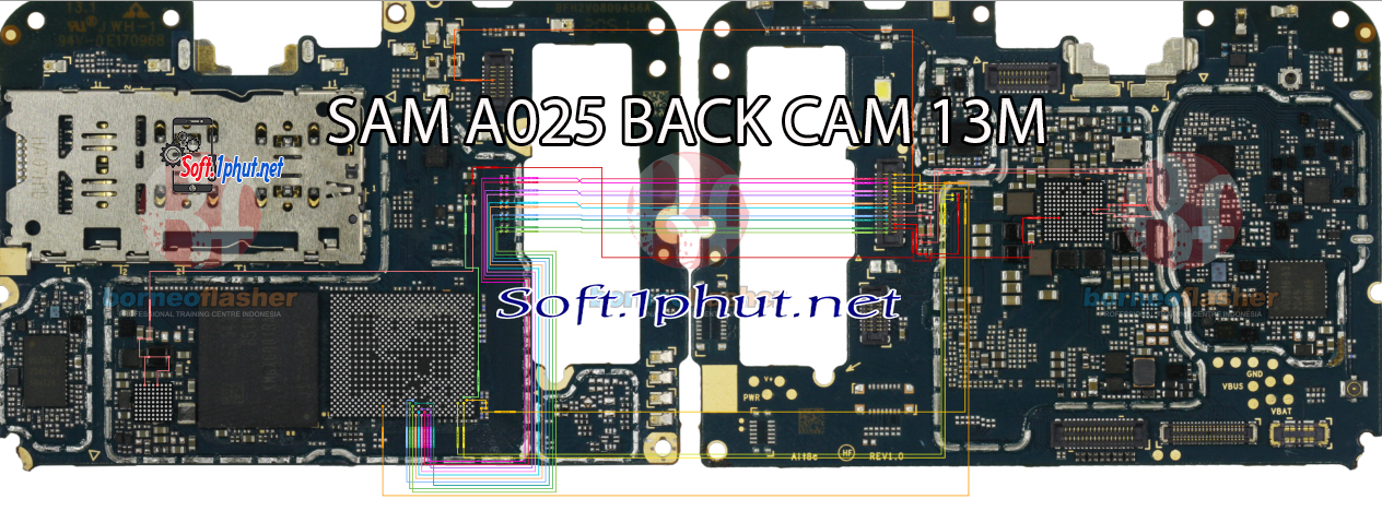 SƠ ĐỒ SỬA CHỮA CAM SAU 13M SAM A025, A02S