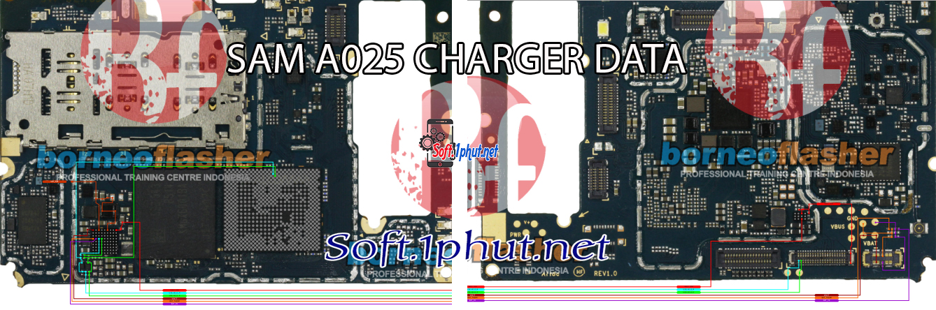 SƠ ĐỒ SỬA CHỮA LỖI SẠC SAM SUNG A02S, A025