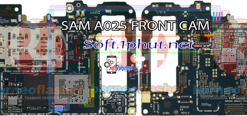 SƠ ĐỒ SỬA CHỮA CAM TRƯỚC SAM A025 A02S