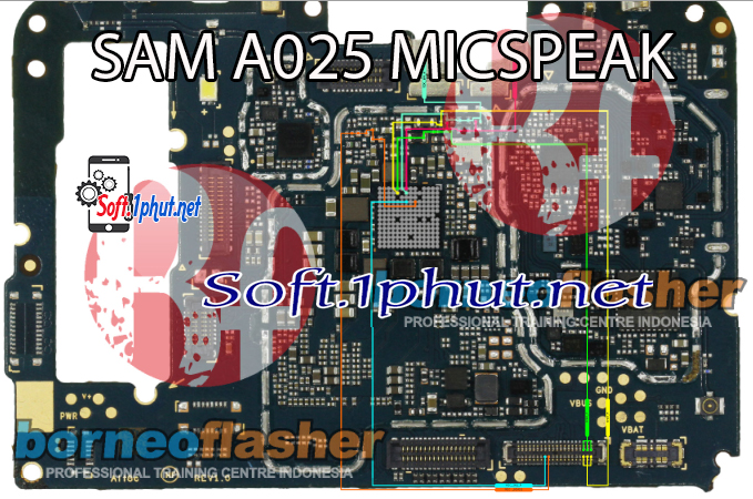 SƠ ĐỒ SỬA CHỮA MIC NÓI SAM A025 A02S