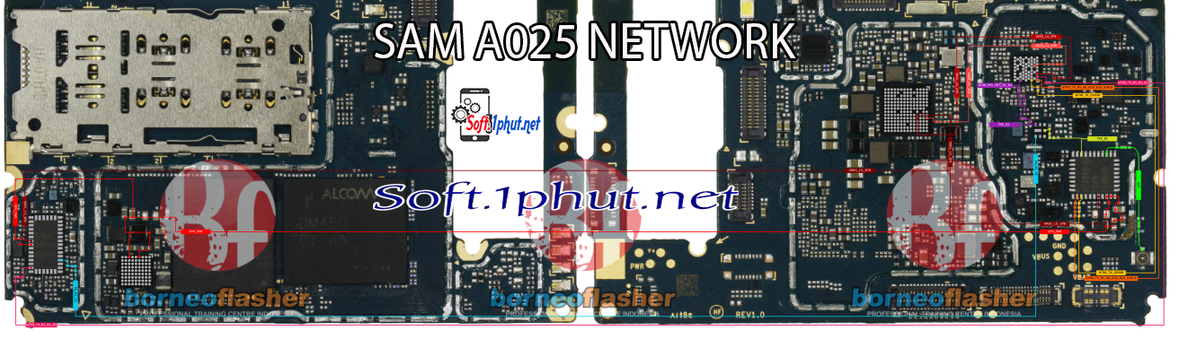 SƠ ĐỒ SỬA CHỮA MẠNG DI ĐỘNG, LỖI MẤT SÓNG, KHÔNG DỊCH VỤ TRÊN SAMSUNG A02S A025