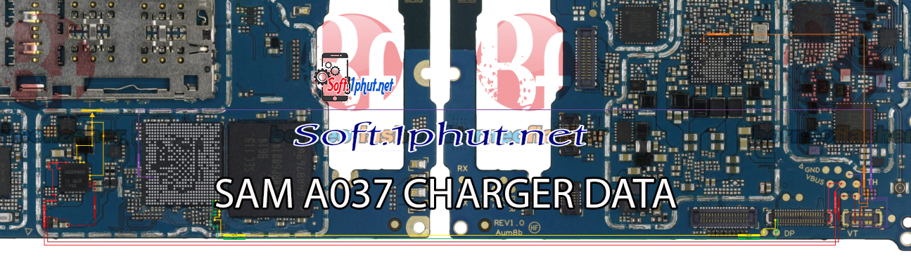 SƠ ĐỒ SỬA CHỮA LỖI SẠC SAM A037