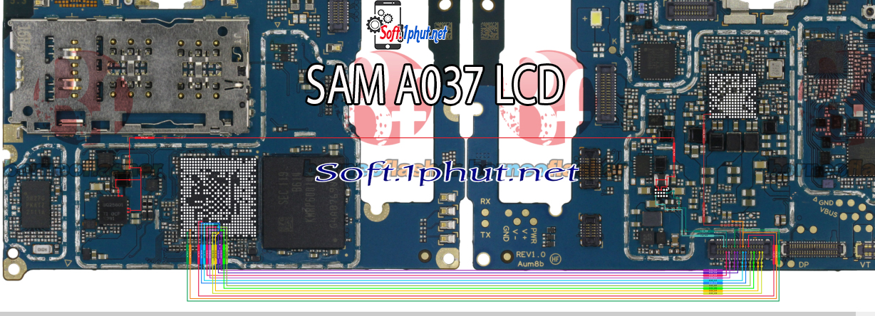SƠ ĐỒ SỬA CHỮA MÀN SAM A037
