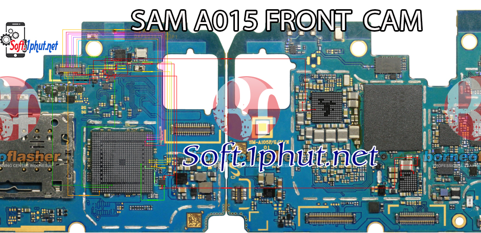 SƠ ĐỒ SỬA CHỮA CAM TRƯỚC SAM A105