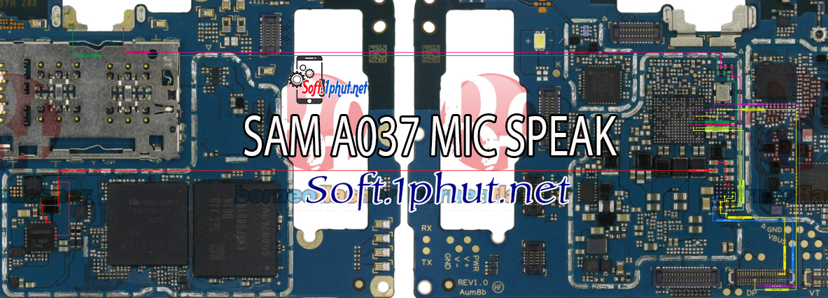 SƠ ĐỒ SỬA CHỮA MIC NÓI SAM A037