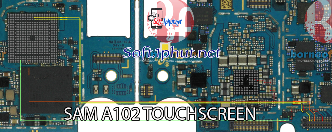 SƠ ĐỒ SỬA CHỮA CẢM ỨNG SAM A102