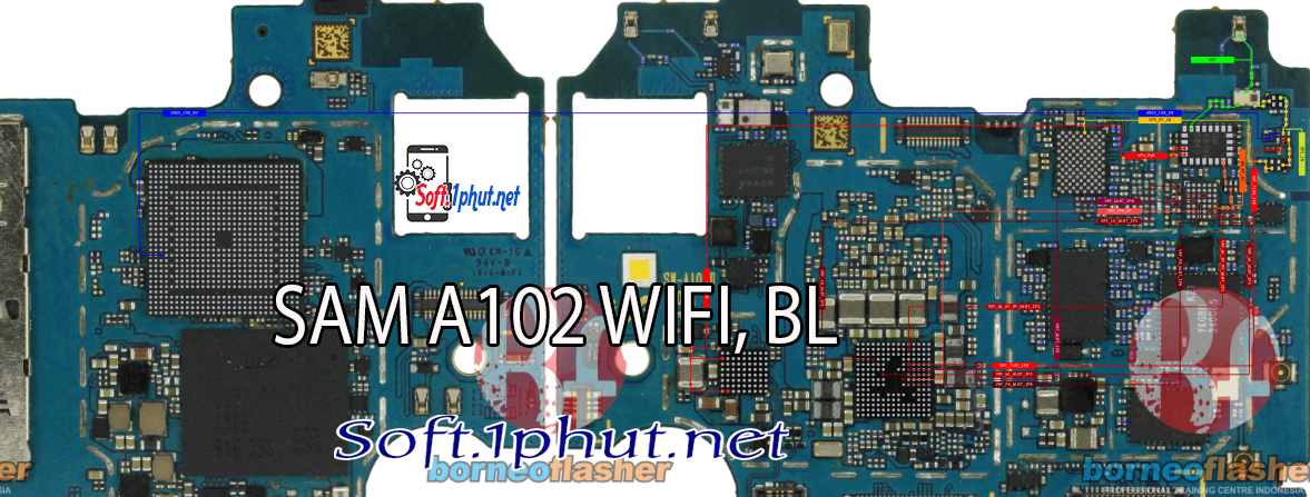 SƠ ĐỒ SỬA CHỮA LỖI WIFI, BL SAM A102