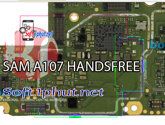 SƠ ĐỒ SỬA CHỮA HANDSFREE SAM A107