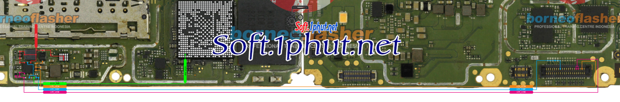 SƠ ĐỒ SỬA CHỮA ĐÈN MÀN HÌNH SAM A107, A10s