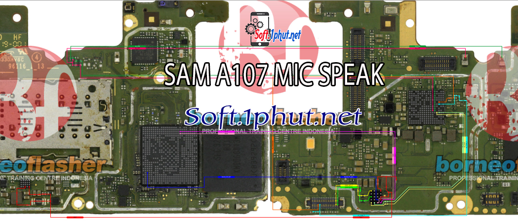 SƠ ĐỒ SỬA CHỮA LỖI MIC SAM A107
