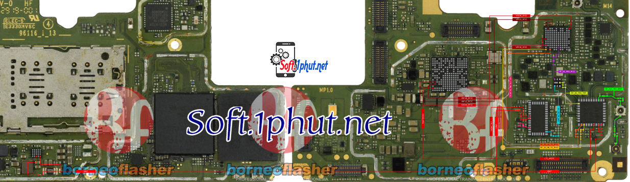 SƠ ĐỒ SỬA CHỮA LỖI MẠNG  SAM A107