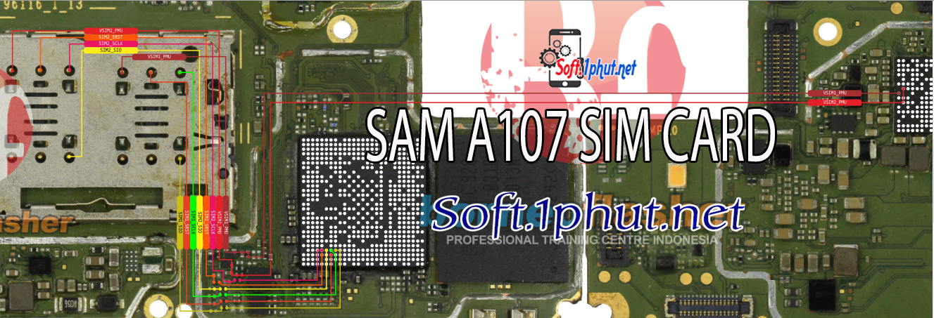 SƠ ĐỒ SỬA CHỮA KHAY SIM SAM A107
