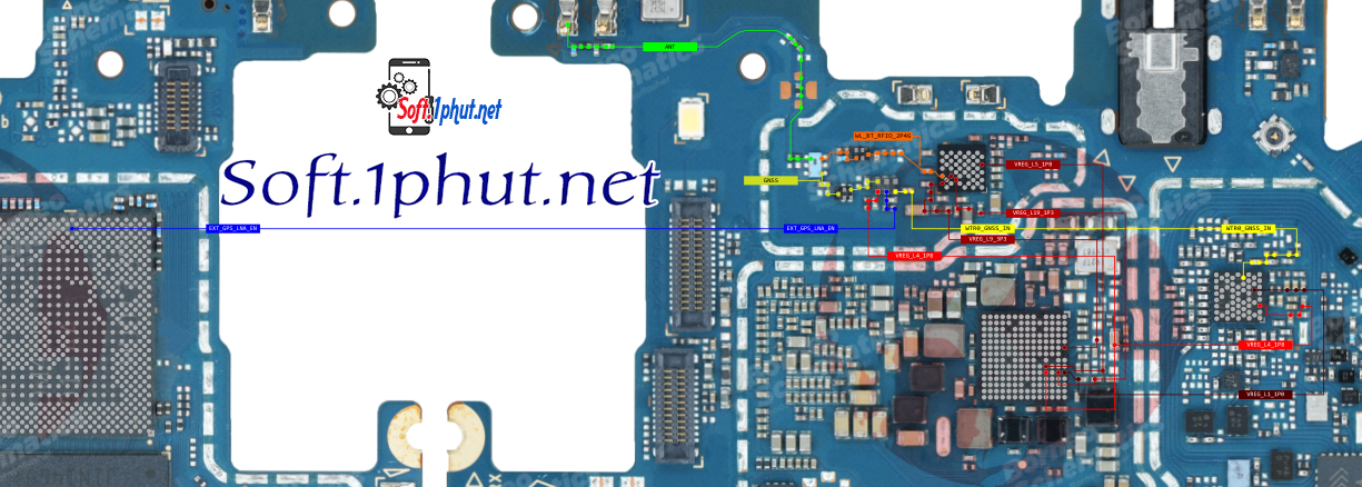 SƠ ĐỒ SỬA CHỮA LỖI WIFI, BLUETOOTH SAM A115