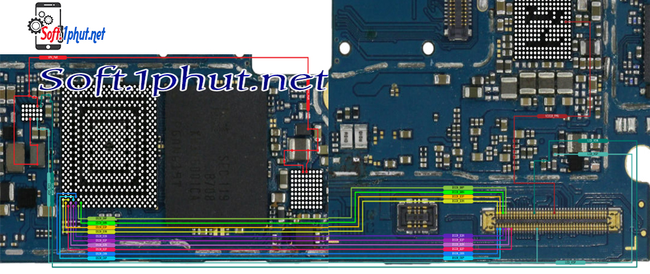 SƠ ĐỒ, GIẢI PHÁP SỬA CHỮA SAMSUNG A127, A12 LỖI MẤT HIỂN THỊ MÀN HÌNH