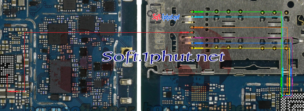 SƠ ĐỒ SỬA CHỮA LỖI THẺ NHỚ SAM A127