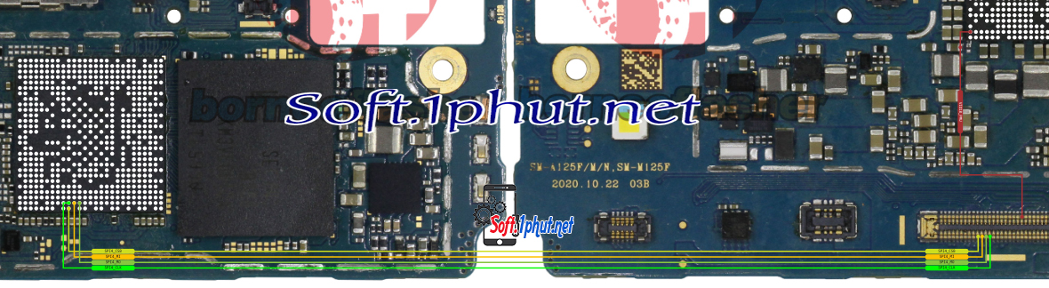 SƠ ĐỒ SỬA CHỮA CẢM ỨNG SAM A125