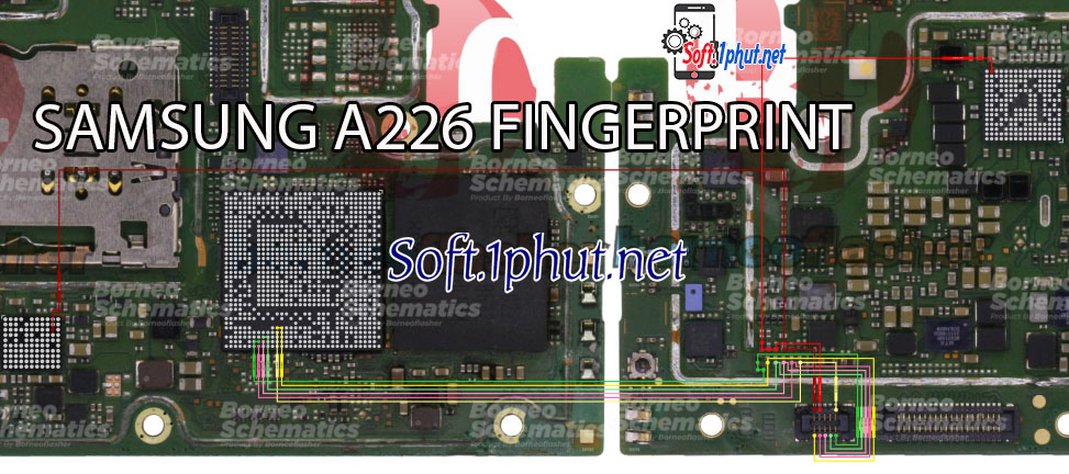 SƠ ĐỒ SỬA CHỮA LỖI VÂN TAY SAMSUNG A226