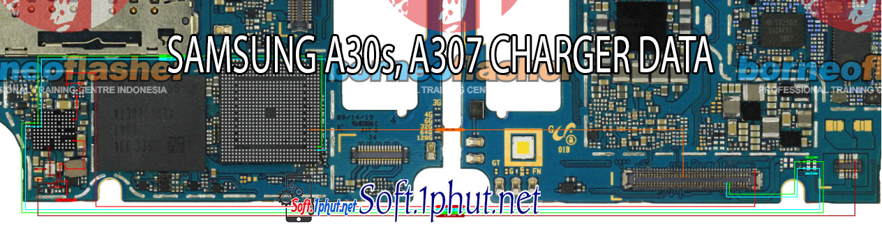 SƠ ĐỒ SỬA CHỮA LỖI SẠC SAMSUNG A30s, A307