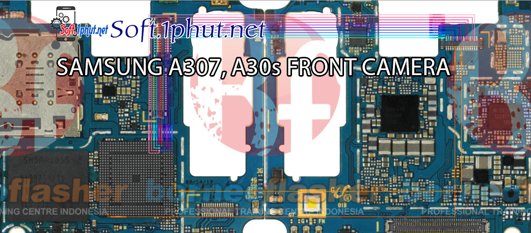 SƠ ĐỒ SỬA CHỮA LỖI CAM TRƯỚC BỊ MỜ, KHÔNG HOẠT ĐỘNG SAMSUNG A30s, A307