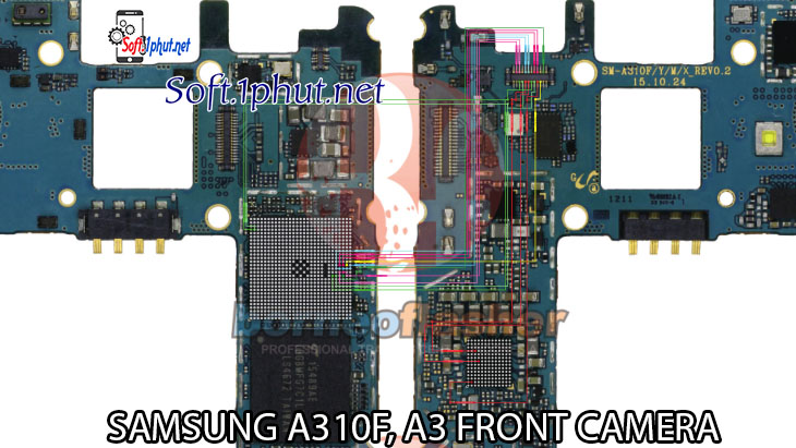 SƠ ĐỒ SỬA CHỮA LỖI CAM TRƯỚC BỊ MỜ, KHÔNG HOẠT ĐỘNG SAMSUNG A310F, A3