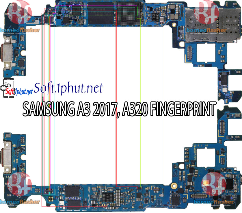 SƠ ĐỒ SỬA CHỮA LỖI VÂN TAY SAM A3 2017, A320
