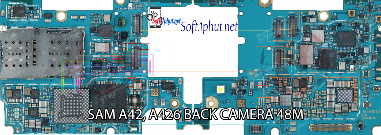 SƠ ĐỒ SỬA CHỮA LỖI CAMERA SAU 48M BỊ MỜ, KHÔNG HOẠT ĐỘNG SAMSUNG A42, A426