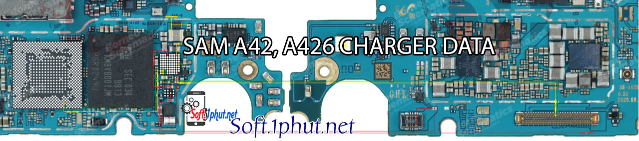 SƠ ĐỒ SỬA CHỮA LỖI SẠC SAMSUNG A42, A426