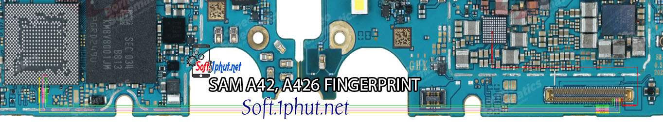 SƠ ĐỒ SỬA CHỮA LỖI VÂN TAY SAMSUNG A42, A426