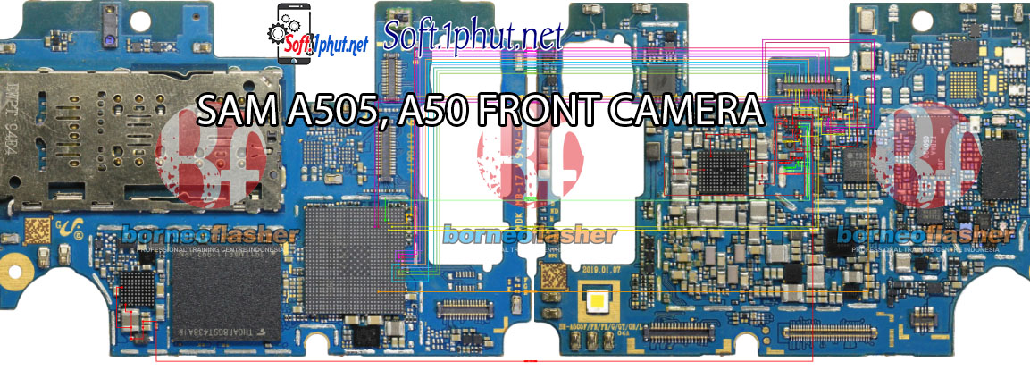 SƠ ĐỒ SỬA CHỮA LỖI CAM TRƯỚC BỊ MỜ, KHÔNG HOẠT ĐỘNG SAMSUNG A50, A505