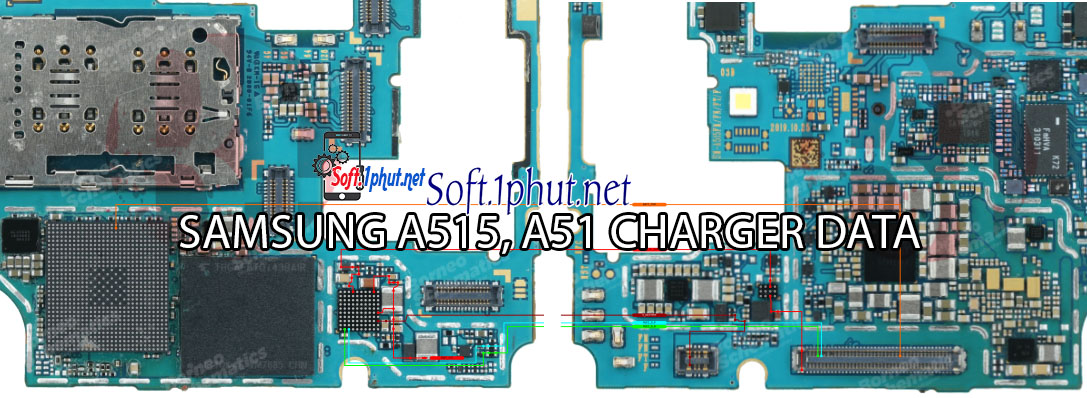 SƠ ĐỒ SỬA CHỮA LỖI SẠC SAMSUNG A51, A515