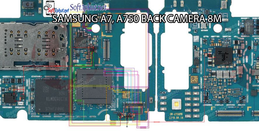 SƠ ĐỒ SỬA CHỮA LỖI CAMERA SAU 8M BỊ MỜ, KHÔNG HOẠT ĐỘNG SAMSUNG A7, A750