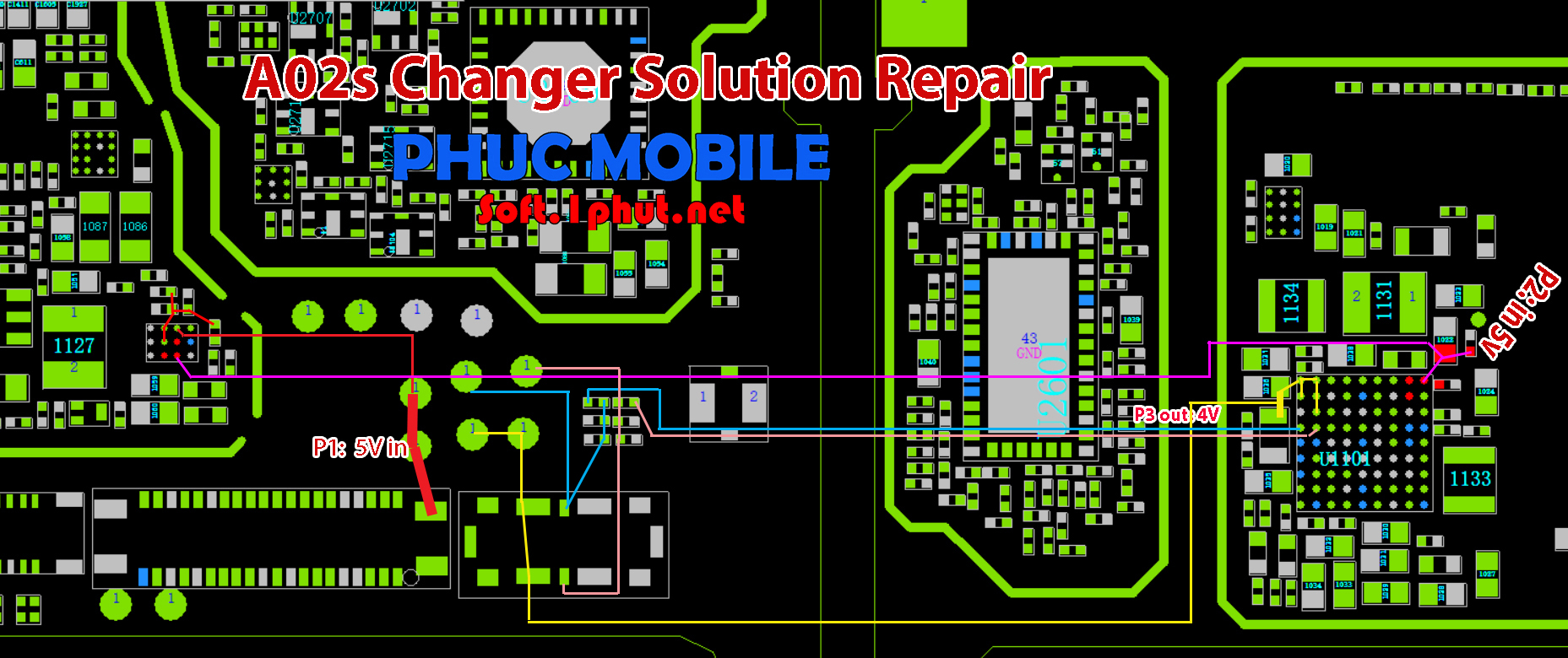Samsung A02s. A025 Lỗi Sạc