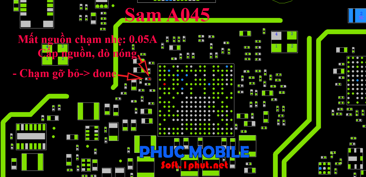 Sam A04 Mất Nguồn, Bật Không Lên Màn Hình, Sạc Không Báo Gì